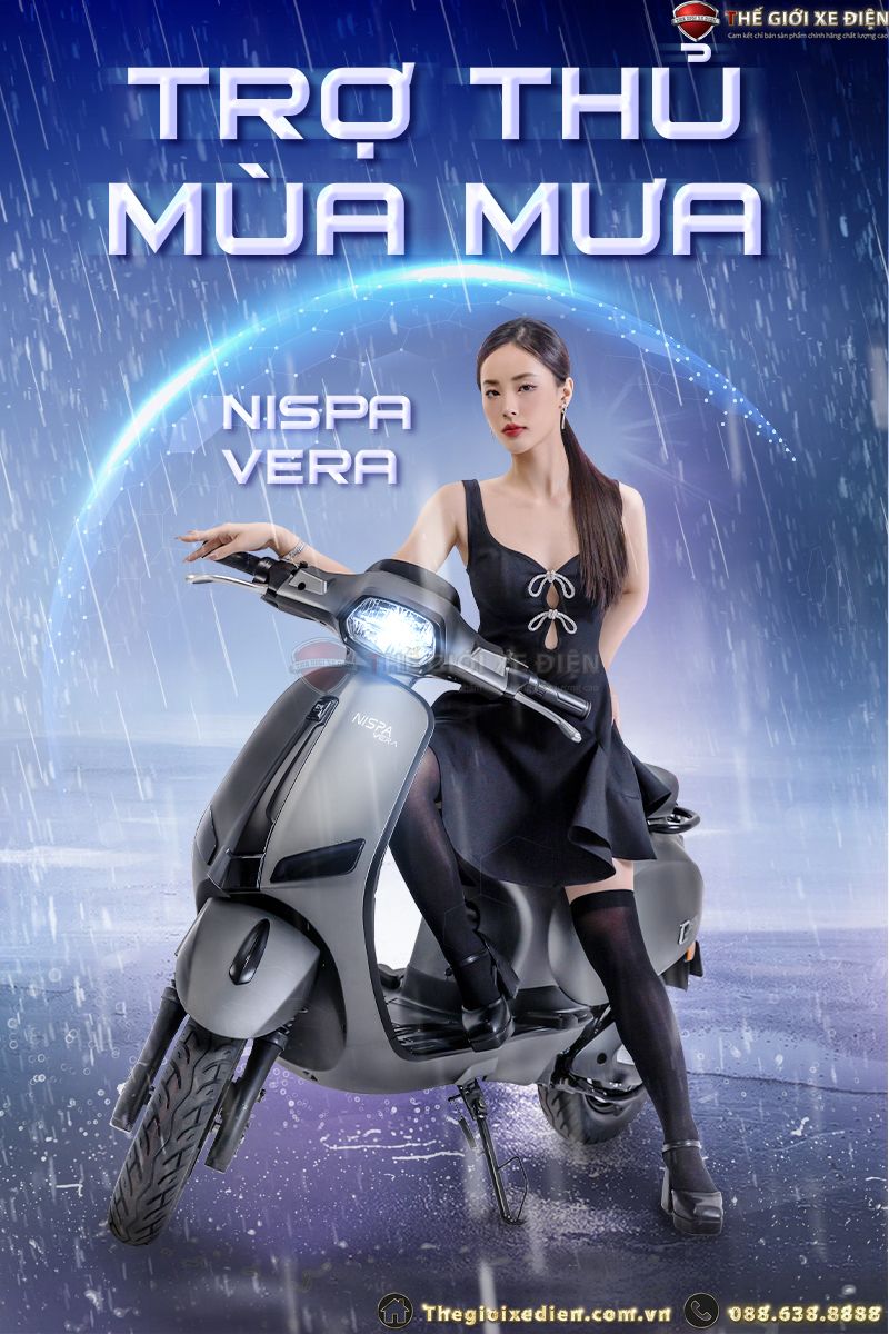 Học lỏm bí quyết sử dụng xe máy điện Osakar Nispa Vera không bị chai pin