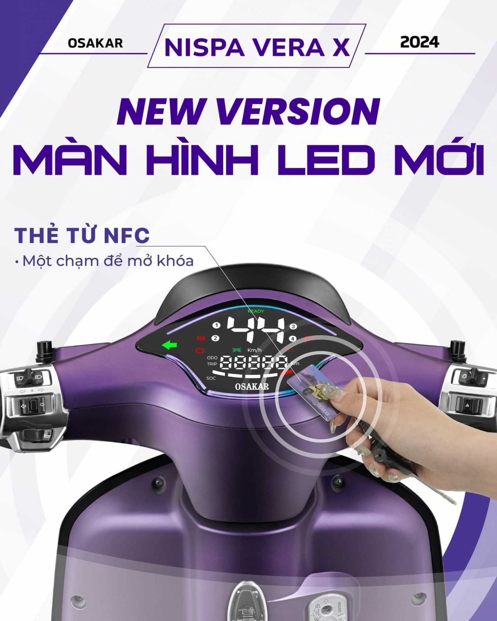 Học lỏm bí quyết sử dụng xe máy điện Osakar Nispa Vera không bị chai pin