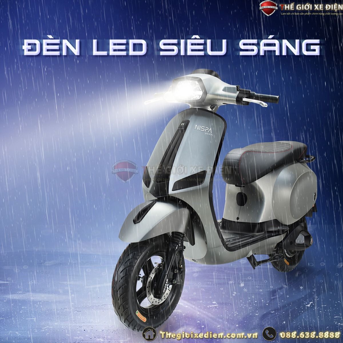 Học lỏm bí quyết sử dụng xe máy điện Osakar Nispa Vera không bị chai pin