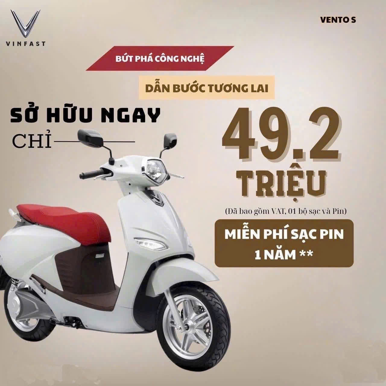 giá xe điện vinfast vento s tháng 6/2025