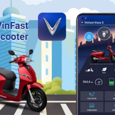 Ứng dụng VinFast hỗ trợ quản lý tình trạng xe máy điện ngay trên điện thoại