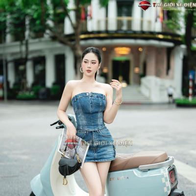 Mẫu xe máy điện độc đáo số 1 hiện nay_DK LYVA MODA
