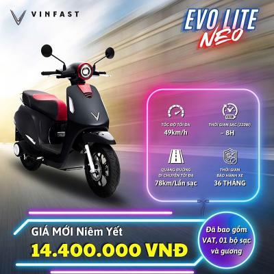 Xe Máy Điện Vinfast Evo Lite Neo Bản 5 Bình 20Ah