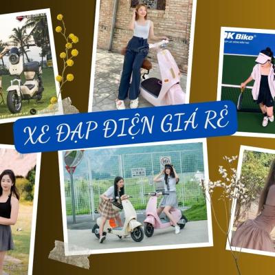 Xe đạp điện giá rẻ - Những mẫu xe đáng mua 2024